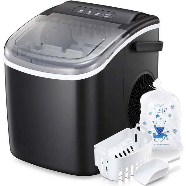 Newair Countertop Ice Maker, 28 lbs. of Ice a Day, 3 Ice Sizes, BPAFree Parts & Reviews Wayfair